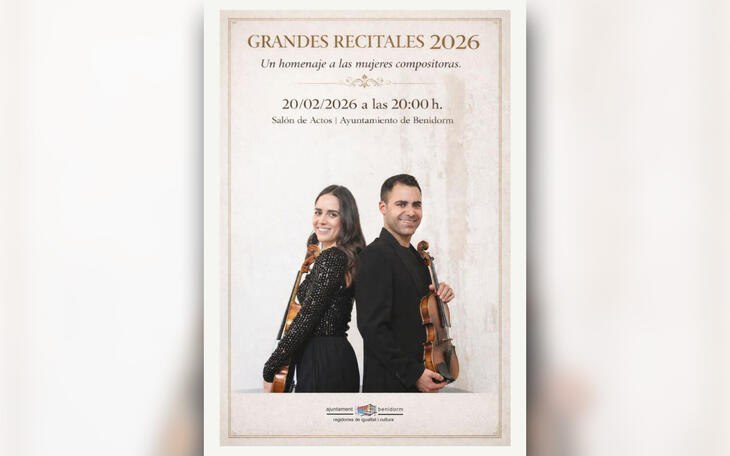 El ciclo de Grandes Recitales rinde homenaje este viernes a las mujeres compositoras en Benidorm